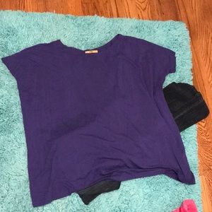 Short sleeve loose shirt